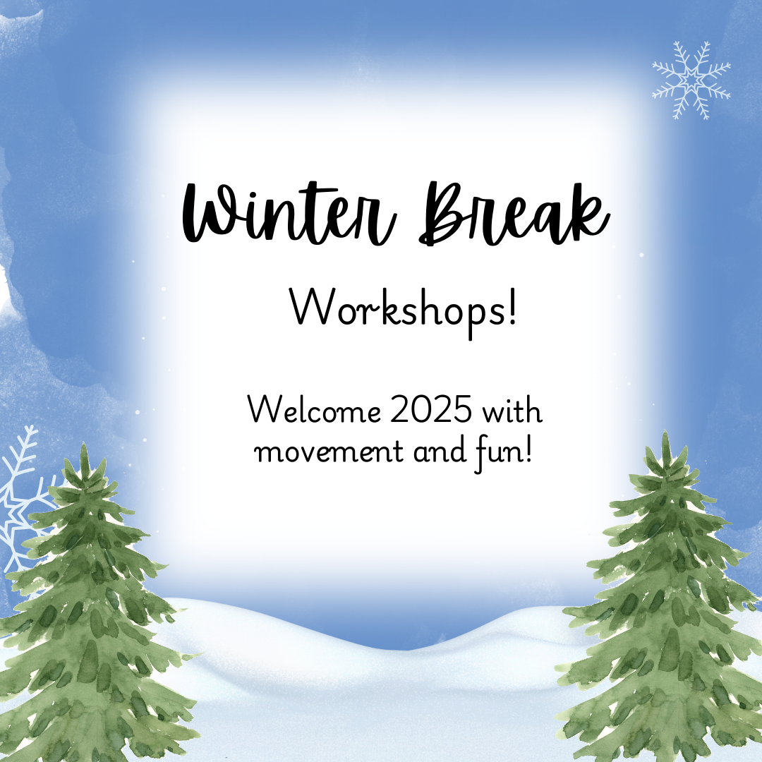 Winter Workshops are here! 