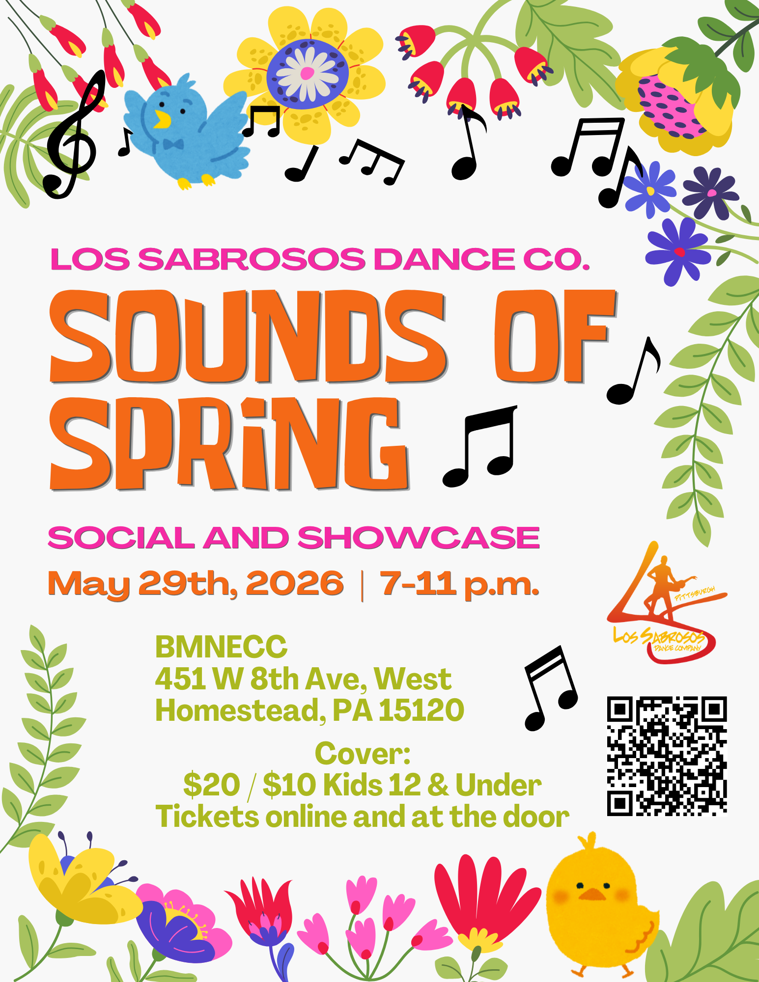 Dance to the Sounds of Spring!!