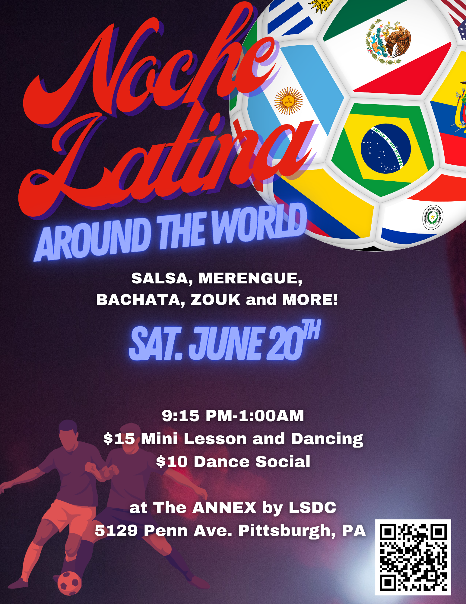 SATURDAY: Noche Latina Around the World!