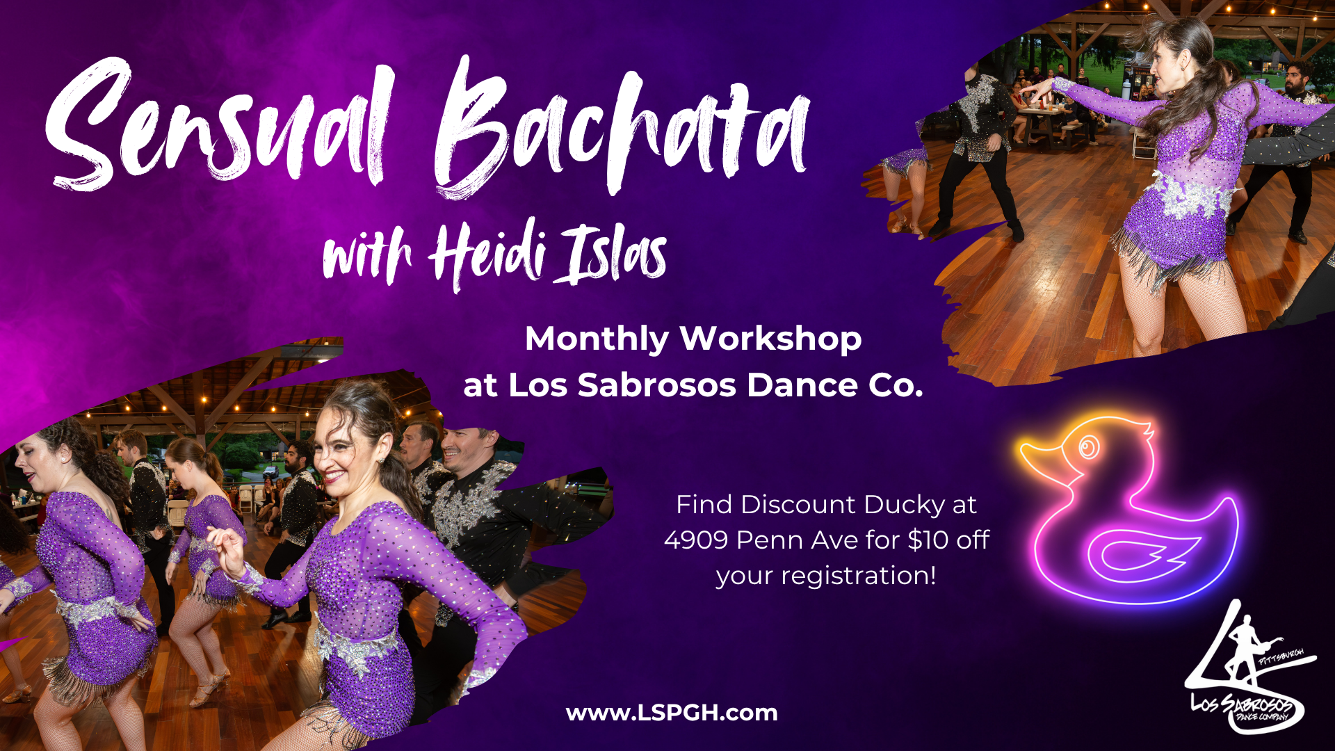 SATURDAY: Sensual Bachata Monthly Workshop!