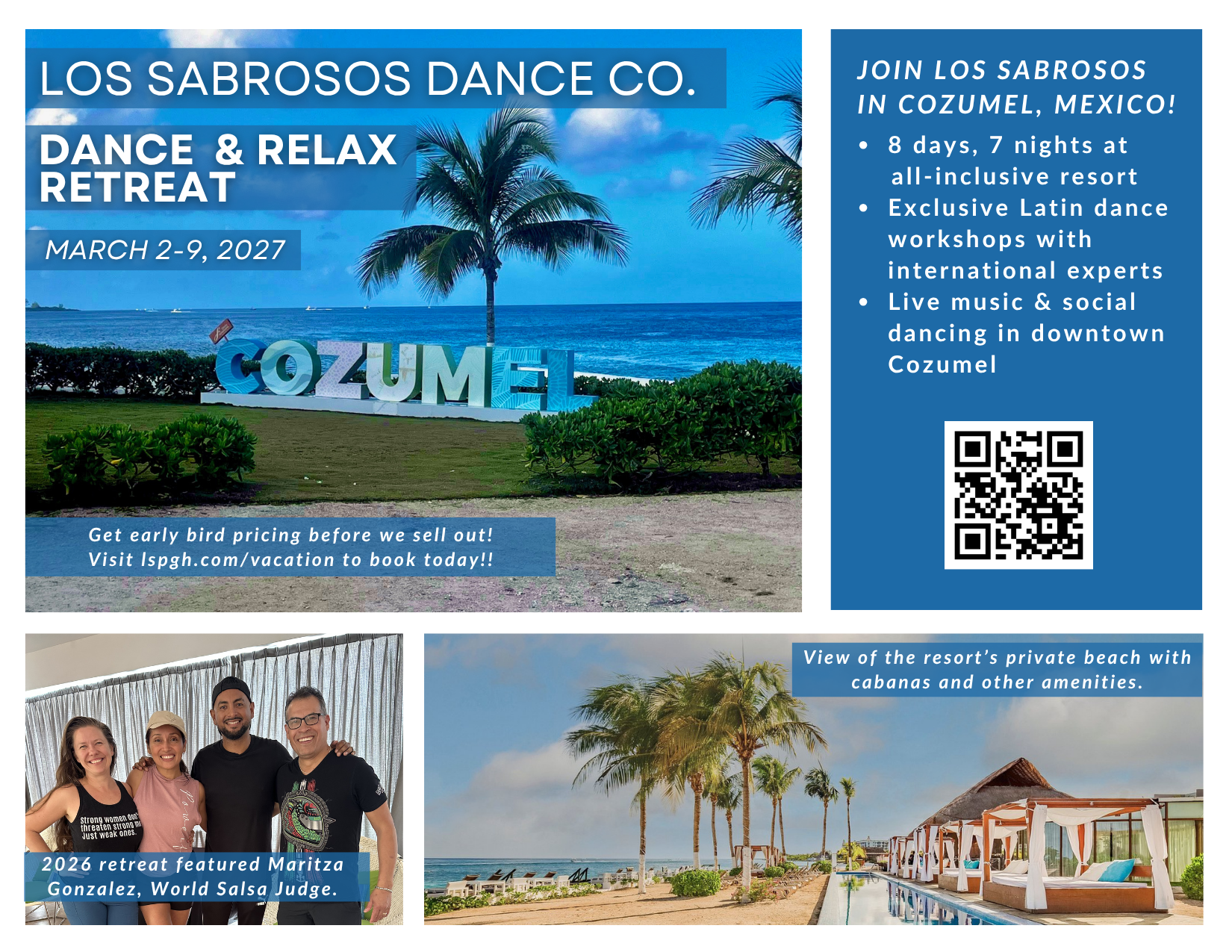 Join us in Cozumel March 2027! 